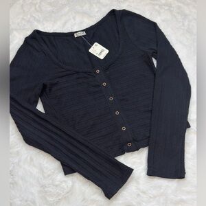 NWT Intimately Free People Cabin Ready ¾ sleeve cardigan